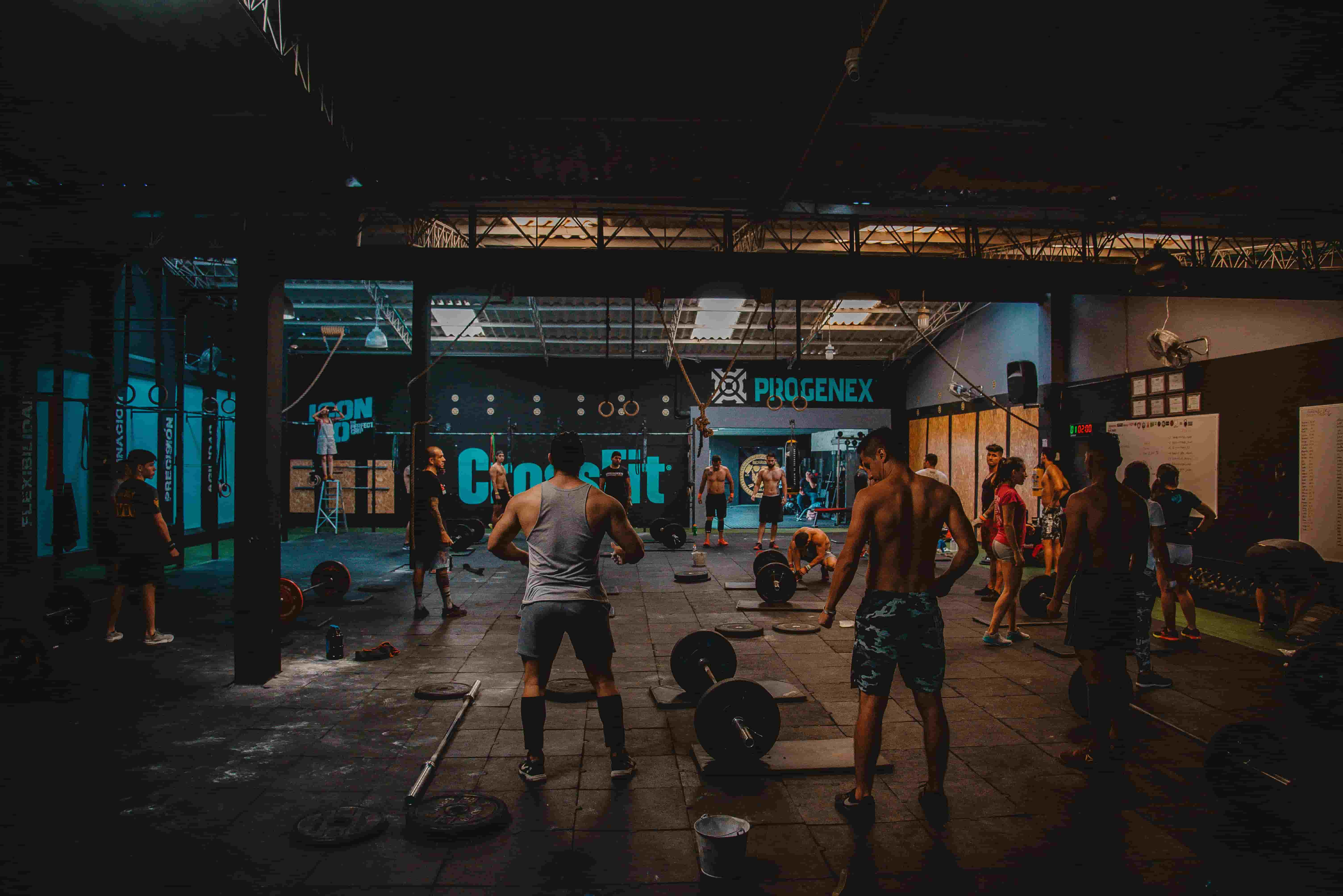 a picture of the gym