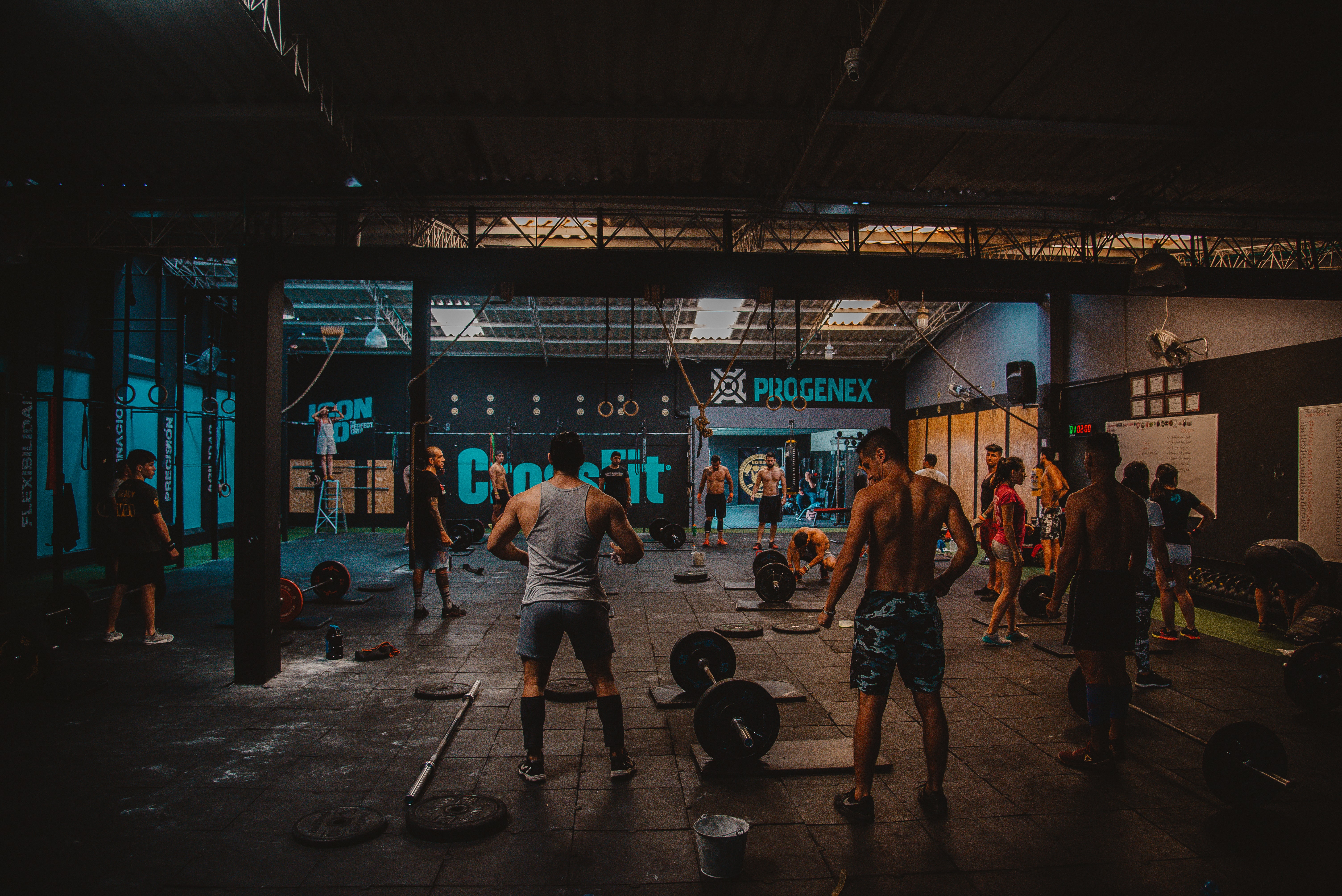 a picture of the gym